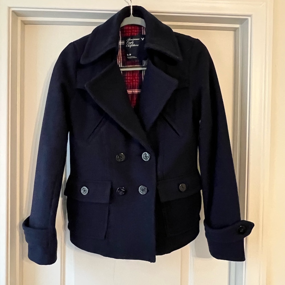 American Eagle Navy Peacoat